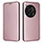 Custodia Portafoglio In Pelle Cover con Supporto L02Z per OnePlus 12 5G Oro Rosa