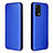 Custodia Portafoglio In Pelle Cover con Supporto L02Z per Oppo A74 4G Blu