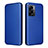 Custodia Portafoglio In Pelle Cover con Supporto L02Z per Oppo A77 5G Blu