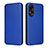 Custodia Portafoglio In Pelle Cover con Supporto L02Z per Oppo A78 4G Blu