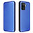 Custodia Portafoglio In Pelle Cover con Supporto L02Z per Oppo Reno5 F Blu