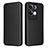 Custodia Portafoglio In Pelle Cover con Supporto L02Z per Oppo Reno8 Pro+ Plus 5G Nero