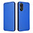 Custodia Portafoglio In Pelle Cover con Supporto L02Z per Oppo Reno8 T 4G Blu