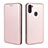 Custodia Portafoglio In Pelle Cover con Supporto L02Z per Samsung Galaxy A11 Oro Rosa