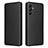 Custodia Portafoglio In Pelle Cover con Supporto L02Z per Samsung Galaxy A14 4G Nero