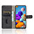 Custodia Portafoglio In Pelle Cover con Supporto L02Z per Samsung Galaxy A21