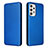 Custodia Portafoglio In Pelle Cover con Supporto L02Z per Samsung Galaxy A23 4G Blu