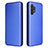 Custodia Portafoglio In Pelle Cover con Supporto L02Z per Samsung Galaxy A32 4G Blu