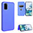 Custodia Portafoglio In Pelle Cover con Supporto L02Z per Samsung Galaxy S20 FE 5G Blu