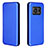 Custodia Portafoglio In Pelle Cover con Supporto L02Z per Sharp Aquos R6 Blu