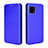 Custodia Portafoglio In Pelle Cover con Supporto L02Z per Sharp Aquos Sense4 Basic Blu