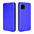 Custodia Portafoglio In Pelle Cover con Supporto L02Z per Sharp Aquos Sense4 Blu