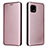 Custodia Portafoglio In Pelle Cover con Supporto L02Z per Sharp Aquos Sense6 Oro Rosa