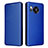 Custodia Portafoglio In Pelle Cover con Supporto L02Z per Sharp Aquos Sense7 Blu