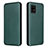 Custodia Portafoglio In Pelle Cover con Supporto L02Z per Sharp Aquos Zero6 Verde