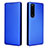 Custodia Portafoglio In Pelle Cover con Supporto L02Z per Sony Xperia 5 III Blu