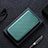 Custodia Portafoglio In Pelle Cover con Supporto L02Z per Sony Xperia Ace II SO-41B Verde