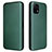 Custodia Portafoglio In Pelle Cover con Supporto L02Z per Vivo Y31s 5G Verde