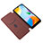Custodia Portafoglio In Pelle Cover con Supporto L02Z per Xiaomi Redmi 10 India