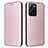 Custodia Portafoglio In Pelle Cover con Supporto L02Z per Xiaomi Redmi Note 12 Pro Speed 5G Oro Rosa