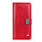 Custodia Portafoglio In Pelle Cover con Supporto L03 per LG K92 5G Rosso