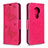 Custodia Portafoglio In Pelle Cover con Supporto L03 per Nokia 6.2 Rosa Caldo