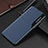 Custodia Portafoglio In Pelle Cover con Supporto L03 per Oppo Reno8 Pro+ Plus 5G Blu