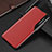 Custodia Portafoglio In Pelle Cover con Supporto L03 per Oppo Reno9 5G Rosso