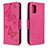 Custodia Portafoglio In Pelle Cover con Supporto L03 per Samsung Galaxy A31 Rosa Caldo