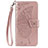 Custodia Portafoglio In Pelle Cover con Supporto L03 per Samsung Galaxy A51 5G Oro Rosa