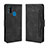 Custodia Portafoglio In Pelle Cover con Supporto L03 per Samsung Galaxy M21 Nero