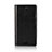 Custodia Portafoglio In Pelle Cover con Supporto L03 per Sony Xperia XZ1 Compact Nero