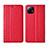 Custodia Portafoglio In Pelle Cover con Supporto L03 per Xiaomi Mi 11 Lite 5G Rosso