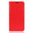 Custodia Portafoglio In Pelle Cover con Supporto L03 per Xiaomi Mi 8 Rosso