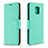 Custodia Portafoglio In Pelle Cover con Supporto L03 per Xiaomi Redmi Note 9 Pro Verde