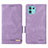 Custodia Portafoglio In Pelle Cover con Supporto L03Z per Motorola Moto Edge 20 Lite 5G Viola