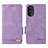 Custodia Portafoglio In Pelle Cover con Supporto L03Z per Motorola Moto Edge (2022) 5G Viola