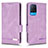 Custodia Portafoglio In Pelle Cover con Supporto L03Z per Oppo A54 4G Viola