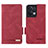 Custodia Portafoglio In Pelle Cover con Supporto L03Z per Oppo Reno8 5G Rosso