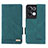 Custodia Portafoglio In Pelle Cover con Supporto L03Z per Oppo Reno8 Pro 5G Verde