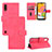 Custodia Portafoglio In Pelle Cover con Supporto L03Z per Samsung Galaxy A01 SM-A015 Rosa Caldo