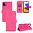 Custodia Portafoglio In Pelle Cover con Supporto L03Z per Samsung Galaxy A22 5G Rosa Caldo