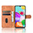 Custodia Portafoglio In Pelle Cover con Supporto L03Z per Samsung Galaxy A41