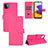 Custodia Portafoglio In Pelle Cover con Supporto L03Z per Samsung Galaxy F42 5G Rosa Caldo