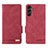 Custodia Portafoglio In Pelle Cover con Supporto L03Z per Samsung Galaxy Jump3 5G Rosso