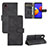 Custodia Portafoglio In Pelle Cover con Supporto L03Z per Samsung Galaxy M01 Core Nero