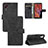 Custodia Portafoglio In Pelle Cover con Supporto L03Z per Samsung Galaxy XCover 5 SM-G525F Nero