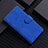 Custodia Portafoglio In Pelle Cover con Supporto L03Z per Xiaomi Poco M5 4G Blu