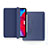 Custodia Portafoglio In Pelle Cover con Supporto L04 per Apple New iPad Air 10.9 (2020) Blu