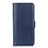 Custodia Portafoglio In Pelle Cover con Supporto L04 per Huawei Y7p Blu